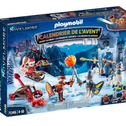 PLAYMOBIL Calendario Adviento Batalla en la Nieve- Playmobil