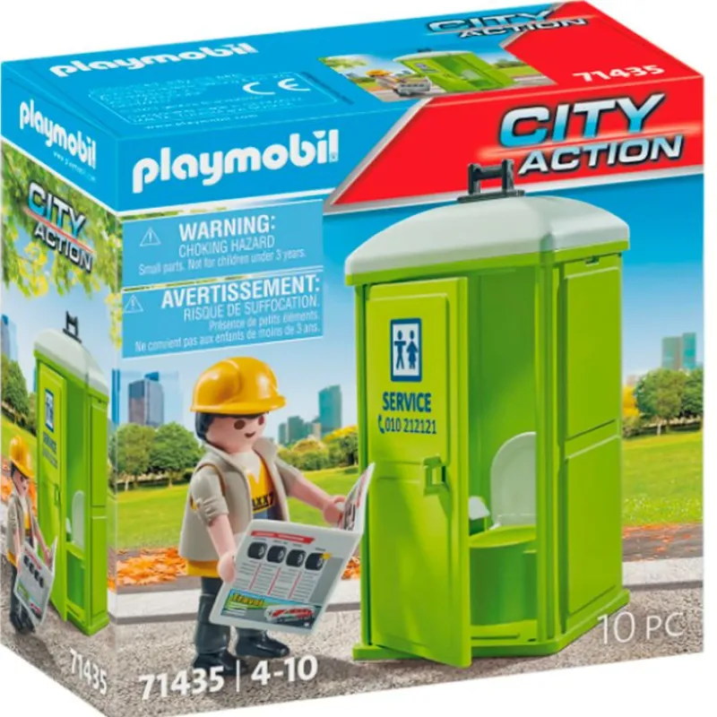 PLAYMOBIL City Action Aseo Portátil- Playmobil