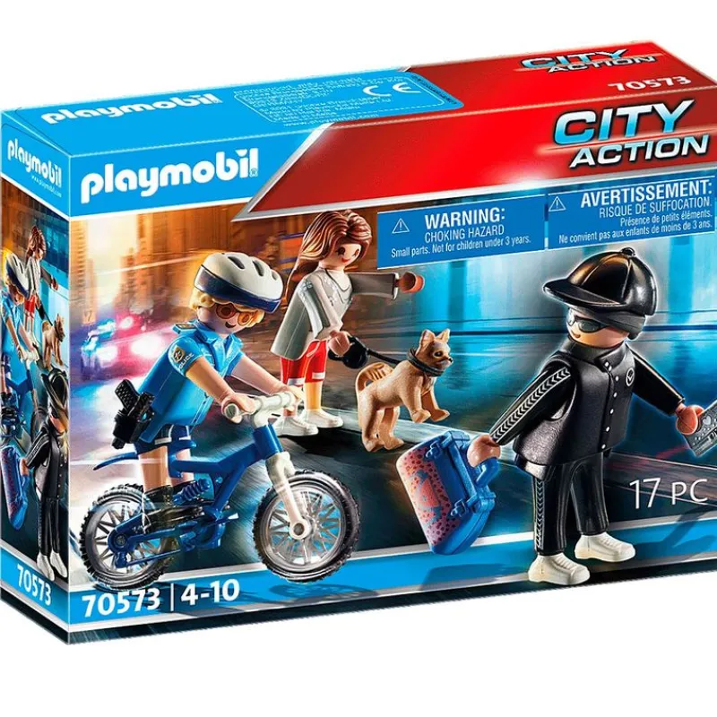 PLAYMOBIL Playmobil|City Action Bici Policial