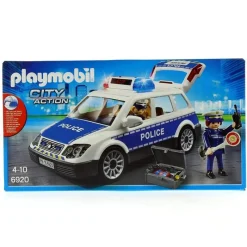 PLAYMOBIL City Action Coche de Policía con Luces y Sonido- Playmobil