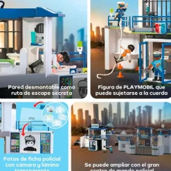 PLAYMOBIL Playmobil|City Action Comisaría con Sala de Investigación
