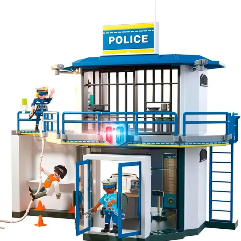 PLAYMOBIL Playmobil|City Action Comisaría con Sala de Investigación