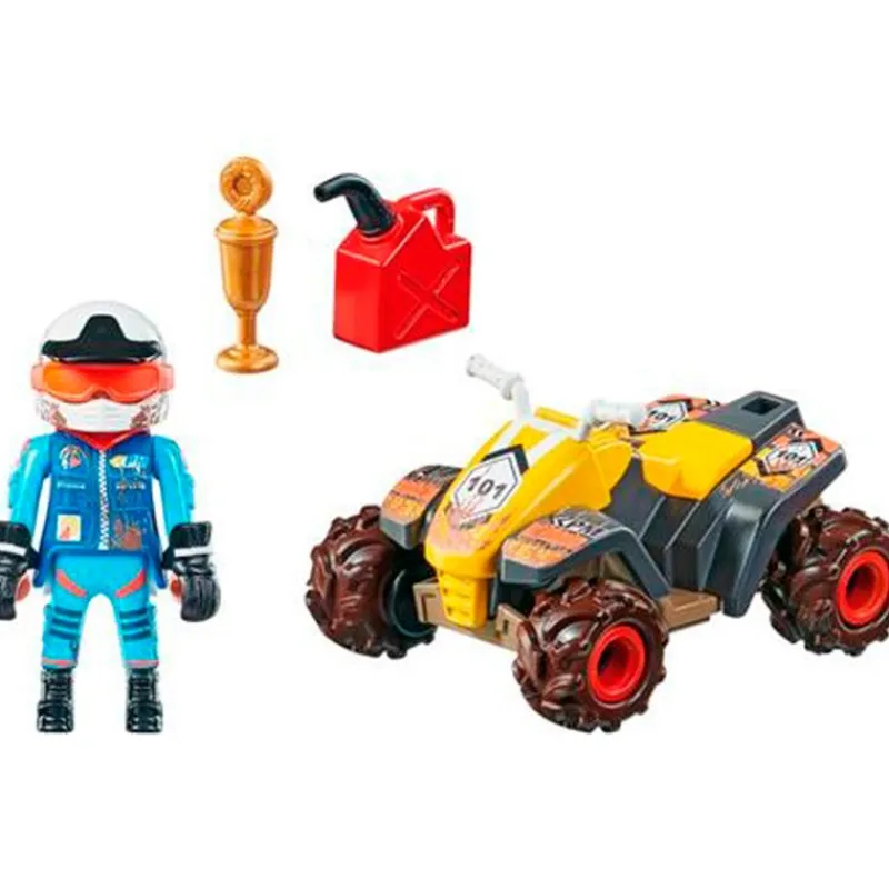 PLAYMOBIL City Action Cuatrimoto Todo Terreno- Playmobil