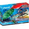 PLAYMOBIL City Action Helicóptero Paracaídas- Playmobil
