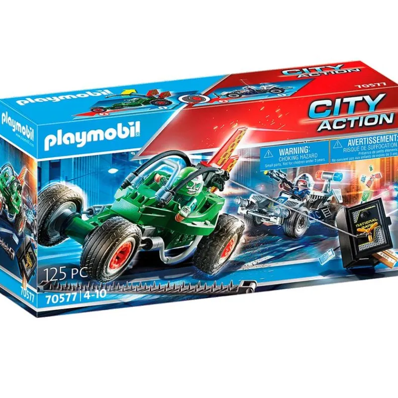 PLAYMOBIL Playmobil|City Action Kart Persecución Caja Fuerte