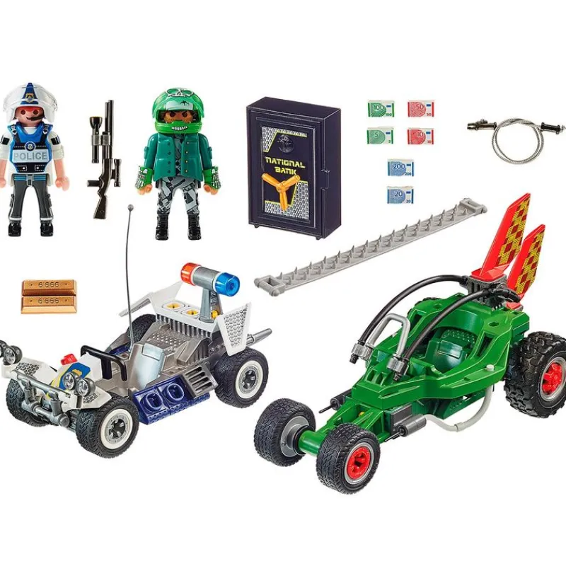 PLAYMOBIL Playmobil|City Action Kart Persecución Caja Fuerte