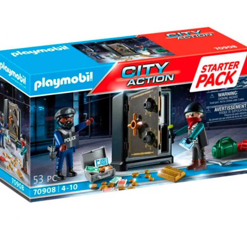 PLAYMOBIL Playmobil|City Action Pack Caja Fuerte