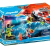 PLAYMOBIL Playmobil|City Action Rescate Marítimo con Dron