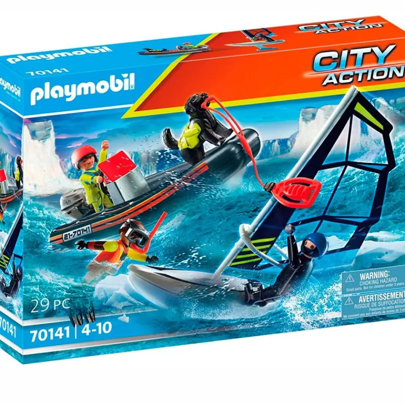 PLAYMOBIL Playmobil|City Action Rescate Polar con Bote