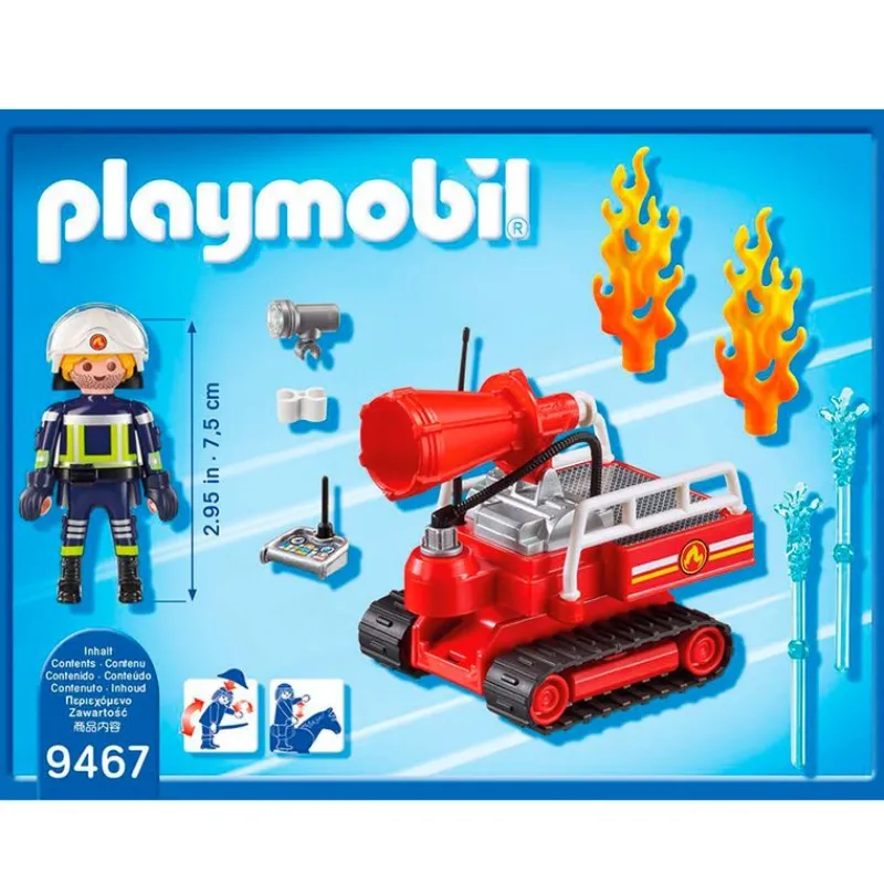PLAYMOBIL Playmobil|City Action Robot de Extinción