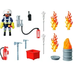 PLAYMOBIL Playmobil|City Action Set de Bomberos