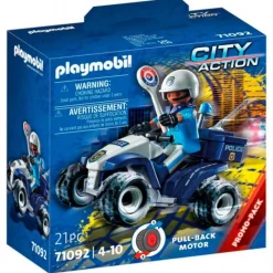 PLAYMOBIL City Action Speed Quad- Playmobil
