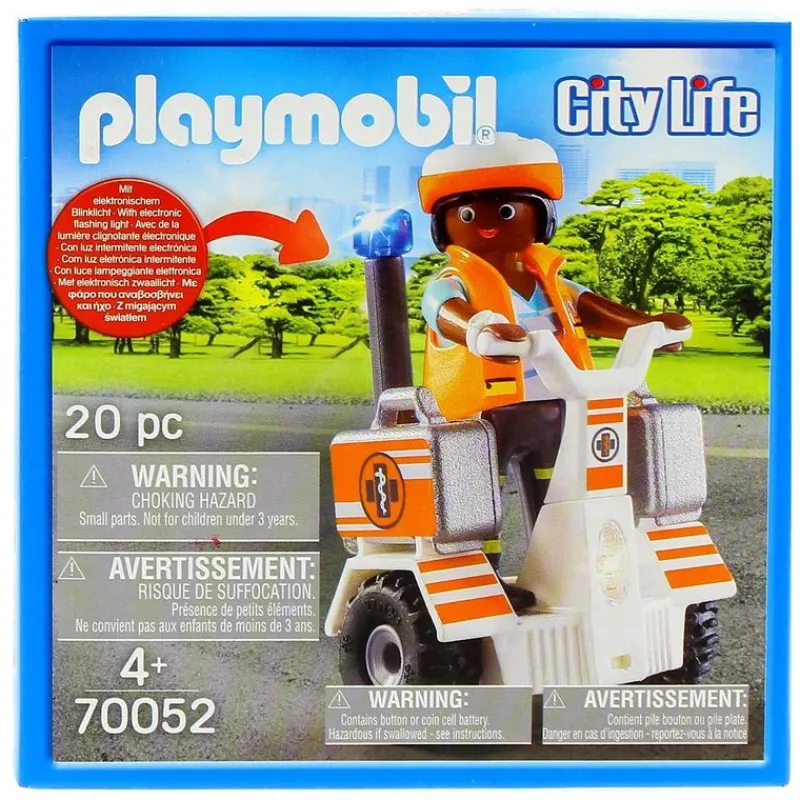PLAYMOBIL City Life Balance Racer de Rescate- Playmobil