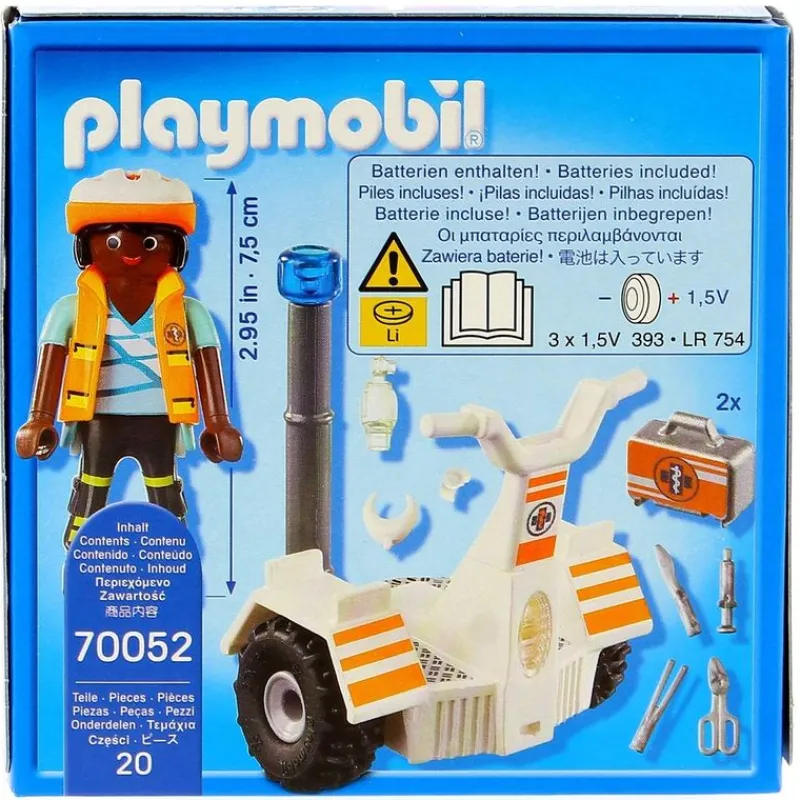 PLAYMOBIL City Life Balance Racer de Rescate- Playmobil