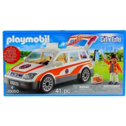 PLAYMOBIL City Life Coche de Emergencias Sirena- Playmobil
