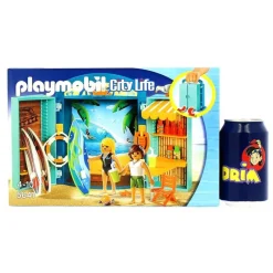 PLAYMOBIL City Life Cofre Tienda de Surf- Playmobil