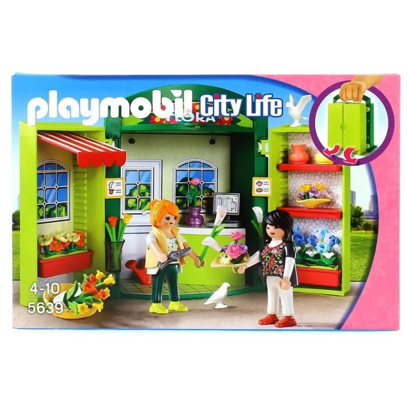 PLAYMOBIL Playmobil|City Life Cofre Tienda de Flores