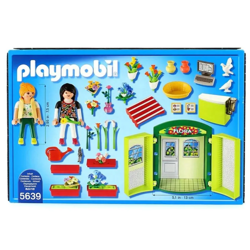 PLAYMOBIL Playmobil|City Life Cofre Tienda de Flores