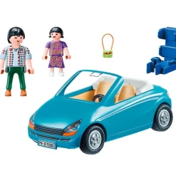 PLAYMOBIL Playmobil|City Life Familia con Coche