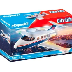 PLAYMOBIL City Life Jet Privado- Playmobil