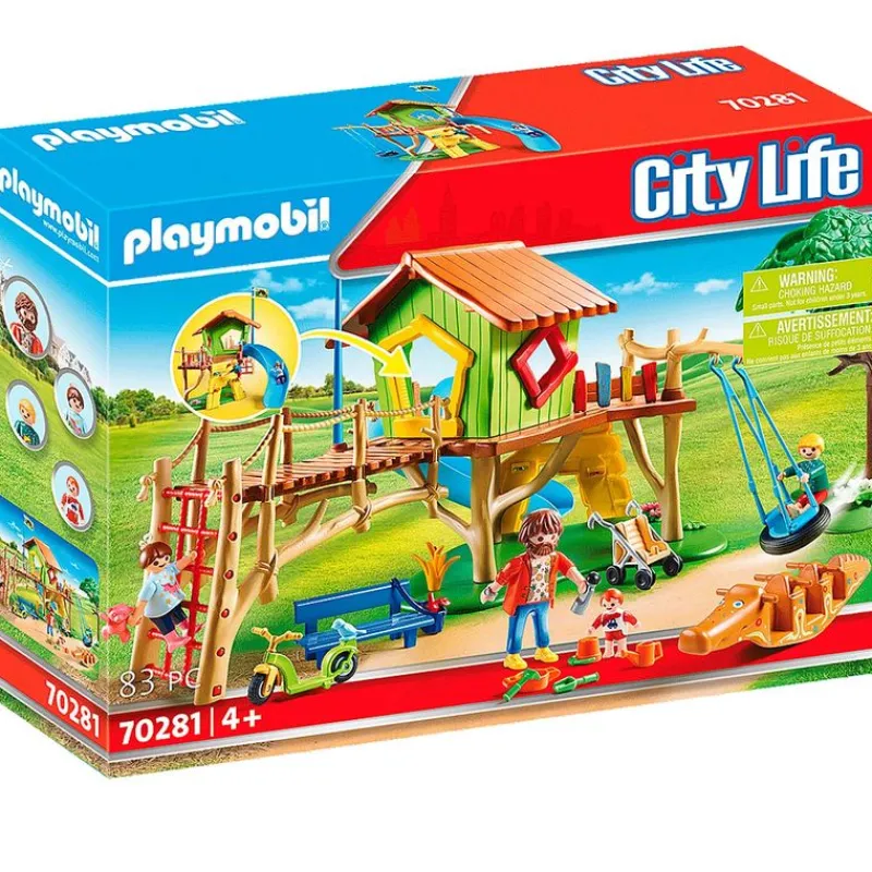 PLAYMOBIL City Life Parque Infantil Aventura- Playmobil