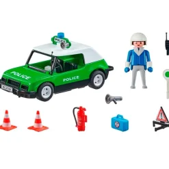 PLAYMOBIL Coche Policía Clásico 50 Aniversario- Playmobil