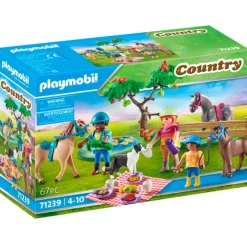 PLAYMOBIL Country Excursión de Pícnic con Caballos- Playmobil