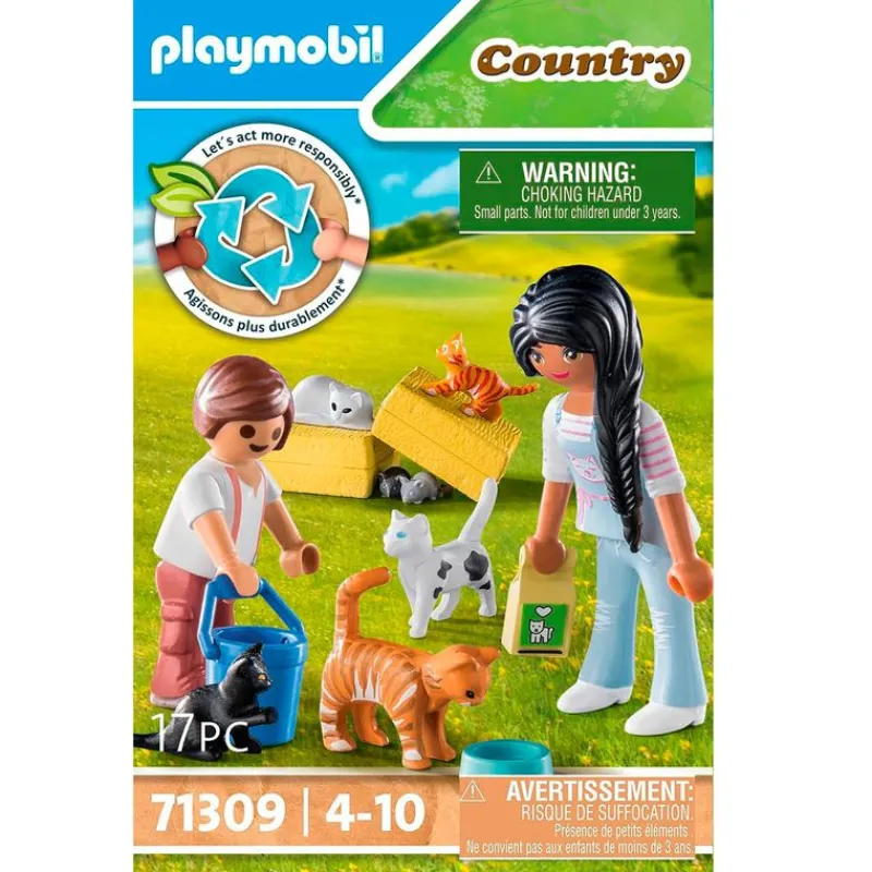 PLAYMOBIL Playmobil|Country Familia Gatos