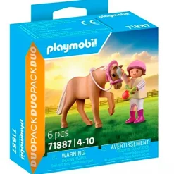 PLAYMOBIL Playmobil|Country Niña con Poni