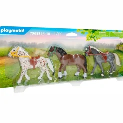 PLAYMOBIL Country Pack 3 Caballos- Playmobil