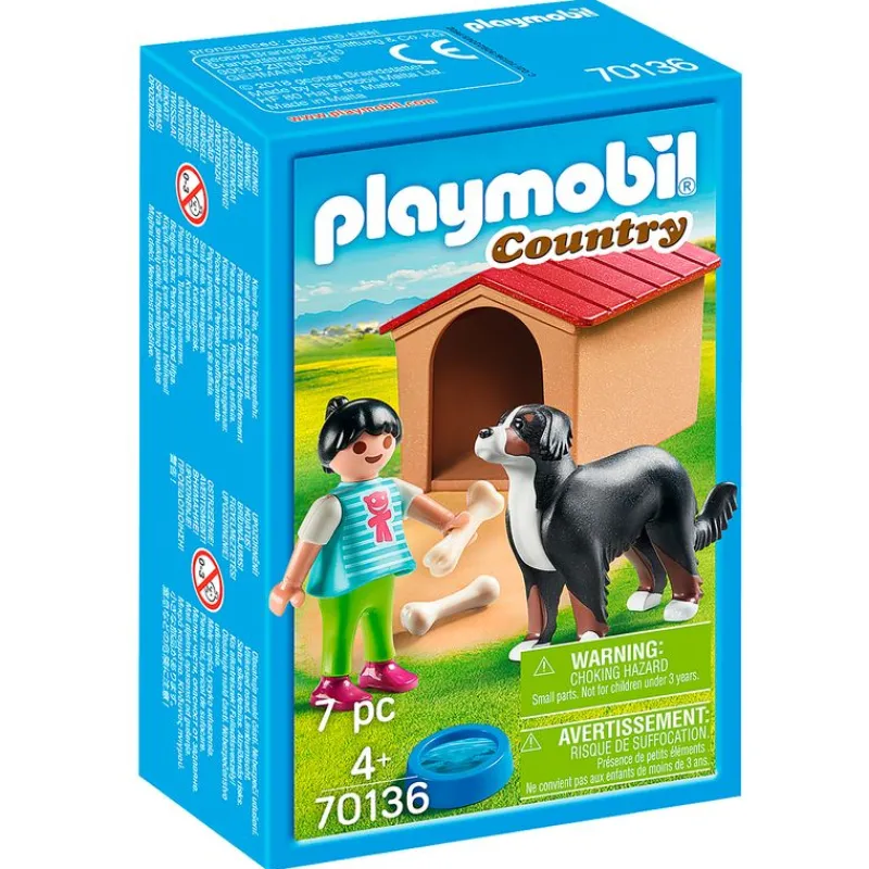 PLAYMOBIL Country Perro con Casita- Playmobil