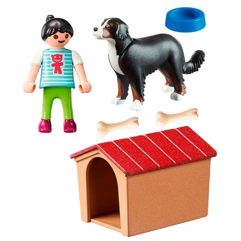 PLAYMOBIL Country Perro con Casita- Playmobil