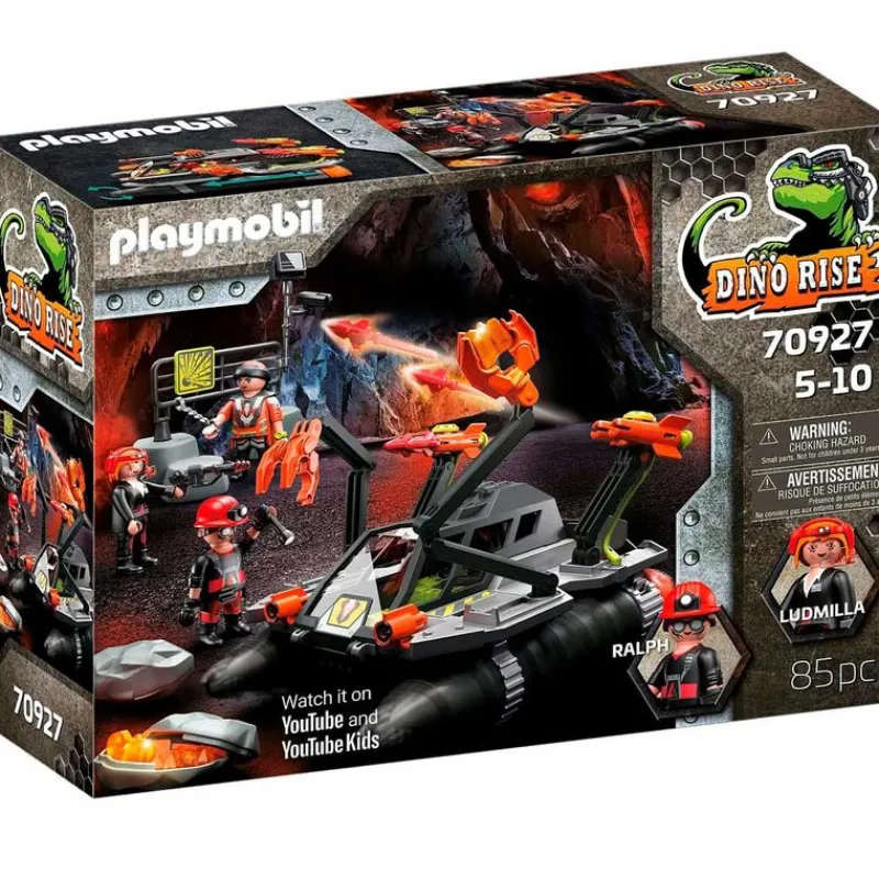 PLAYMOBIL Dino Rise Comet Corp. Taladro Demolición- Playmobil