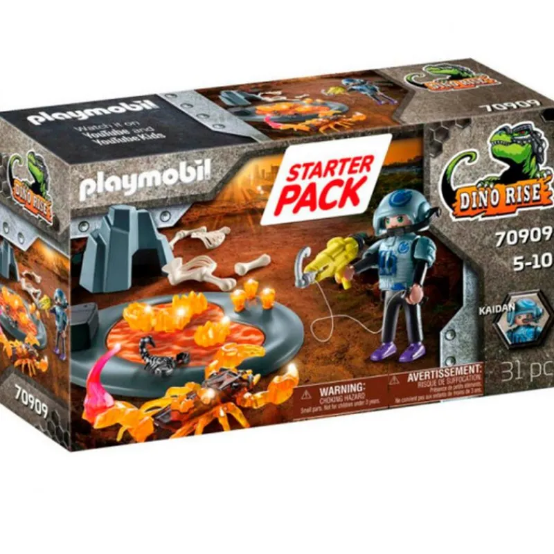 PLAYMOBIL Dino Rise Lucha Escorpión Fuego- Playmobil