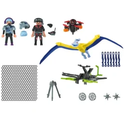 PLAYMOBIL Dino Rise Pteranodon: Ataque desde Aire- Playmobil