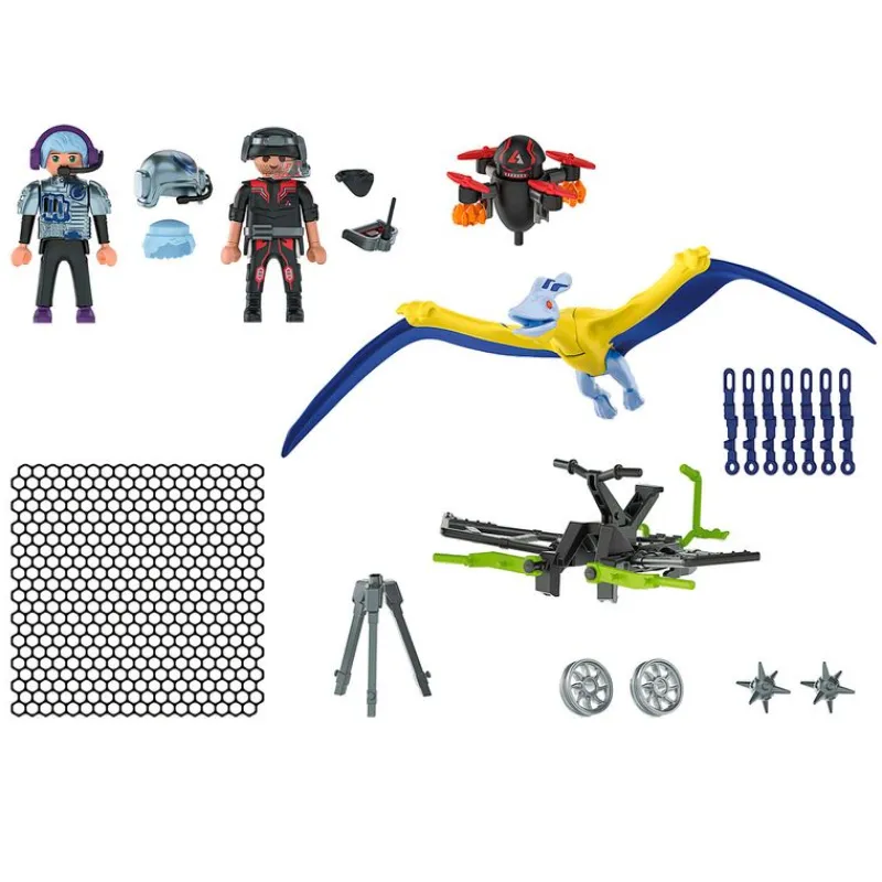PLAYMOBIL Dino Rise Pteranodon: Ataque desde Aire- Playmobil