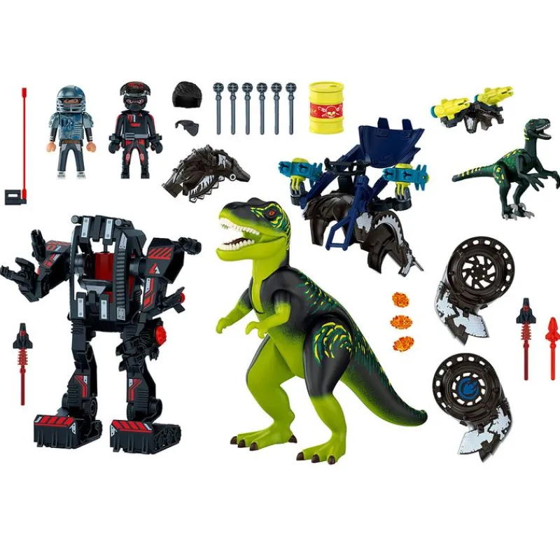 PLAYMOBIL Dino Rise T-Rex: Batalla de los Gigantes- Playmobil