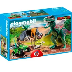 PLAYMOBIL Playmobil|Dinos T-Rex con Explorador
