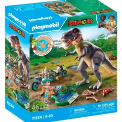 PLAYMOBIL Dinos T-Rex y Rastreador- Playmobil