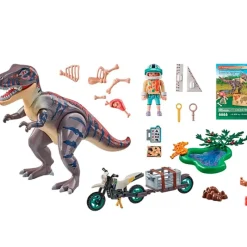 PLAYMOBIL Dinos T-Rex y Rastreador- Playmobil