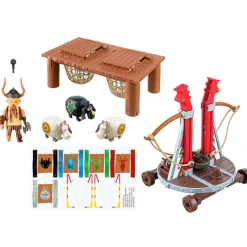 PLAYMOBIL Dragons Bocón con Lanzadera de Ovejas- Playmobil