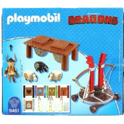 PLAYMOBIL Dragons Bocón con Lanzadera de Ovejas- Playmobil