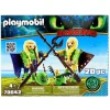 PLAYMOBIL Dragons Chusco, Brusca y traje volador- Playmobil