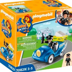 PLAYMOBIL Duck on Call Mini-Coche de Policía- Playmobil
