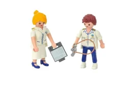 PLAYMOBIL Playmobil|Duo Pack Azafata y Capitán de Crucero