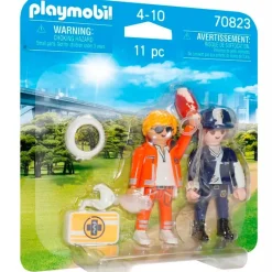 PLAYMOBIL Duo Pack Doctor y Policía- Playmobil