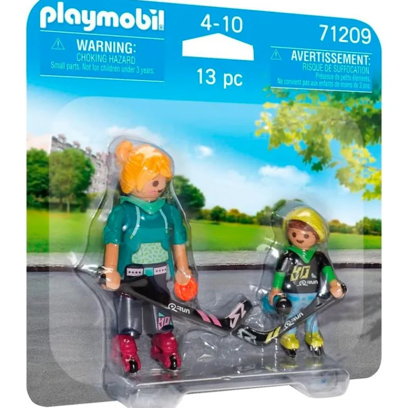 PLAYMOBIL Duo Pack Hockey Sobre Patines- Playmobil