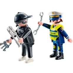 PLAYMOBIL Duo Policía y Ladrón- Playmobil