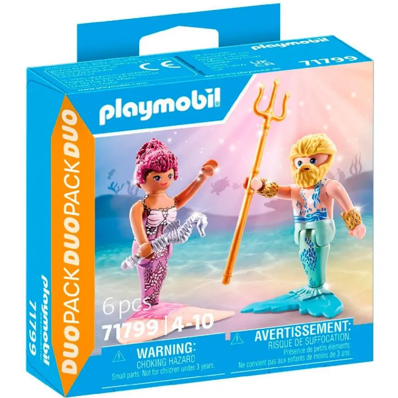 PLAYMOBIL Playmobil|Duo Sirena y Tritón