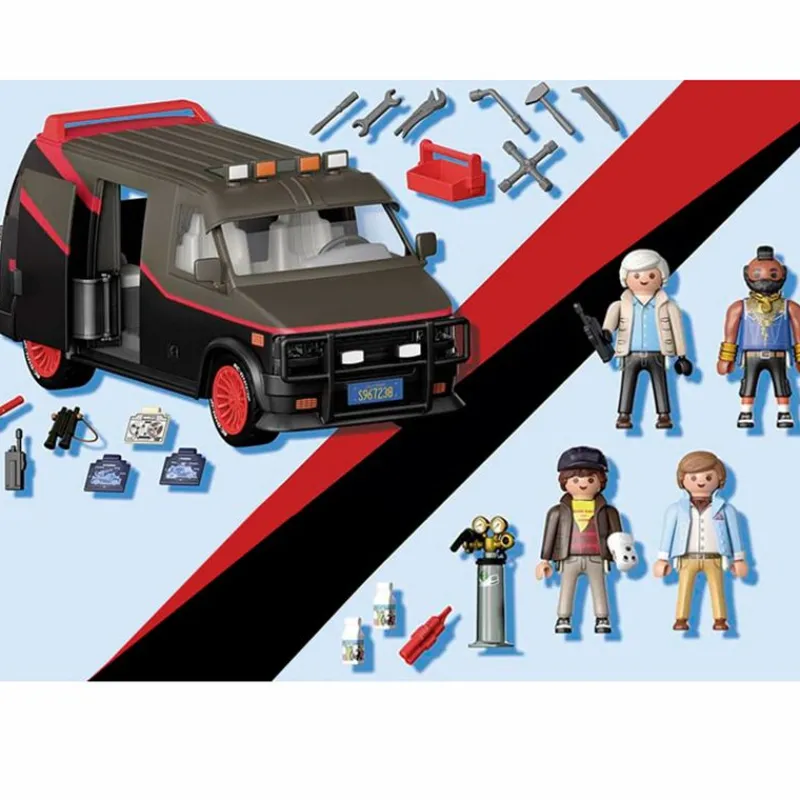 PLAYMOBIL Playmobil|Playmobil|Equipo A Furgón